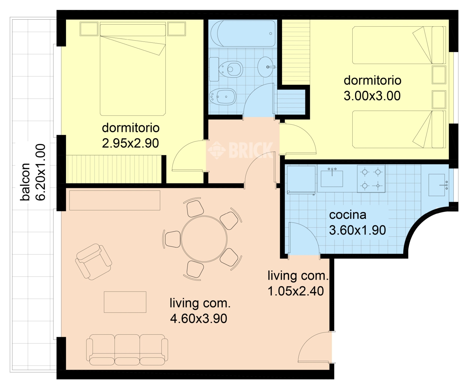 SAN MARTIN, AV. al 3500 Piso 5 2
