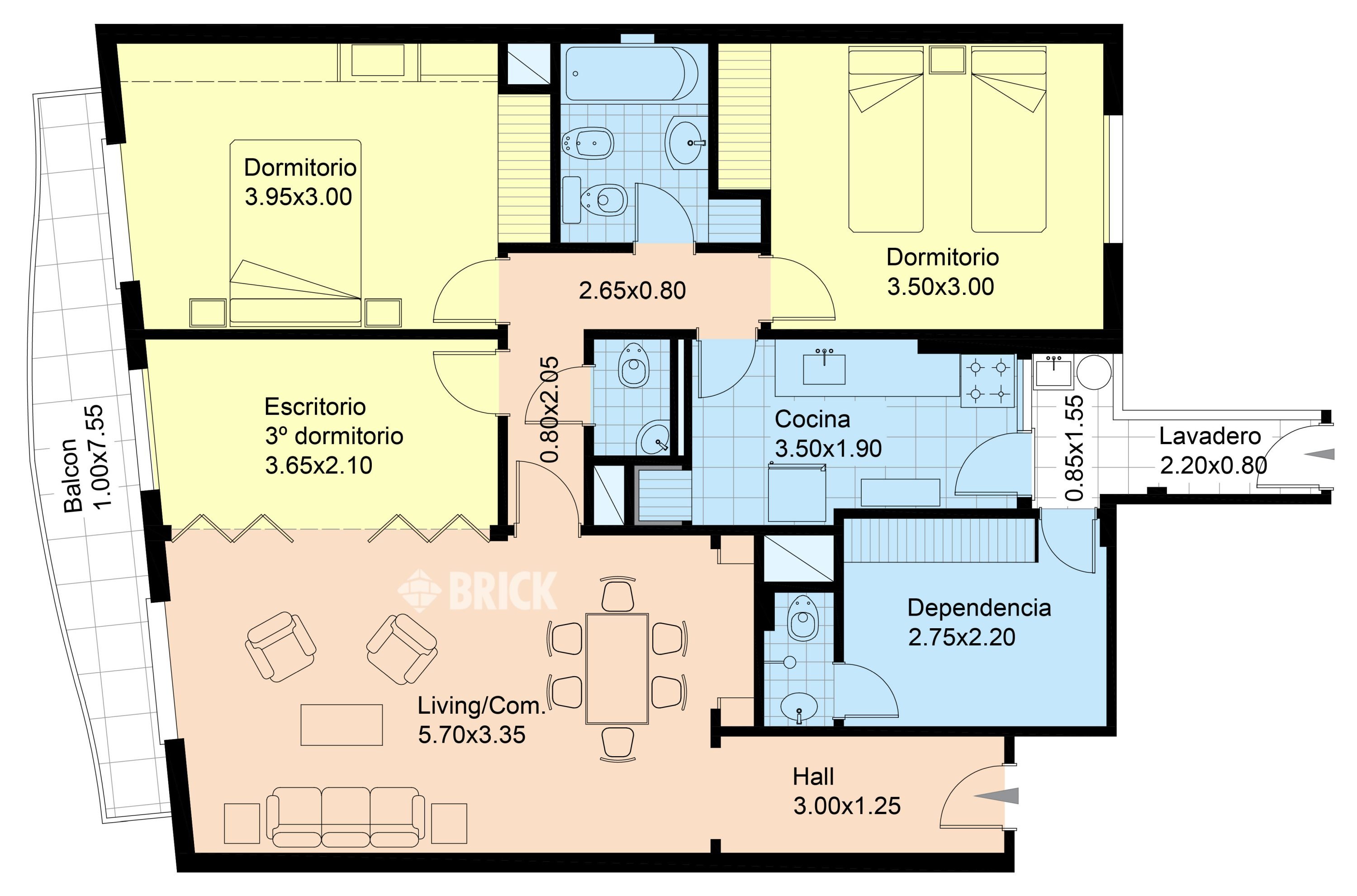 SALGUERO, JERONIMO al 2500 Piso 7 2