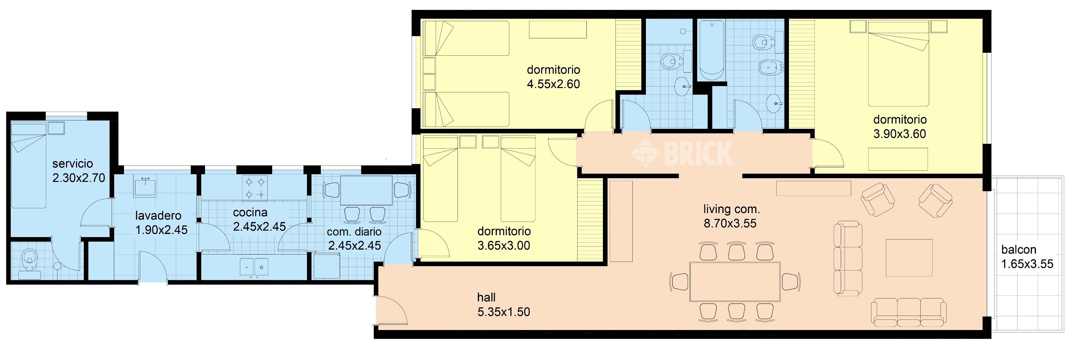 LORETO, VIRREY al 1700 Piso 2 2