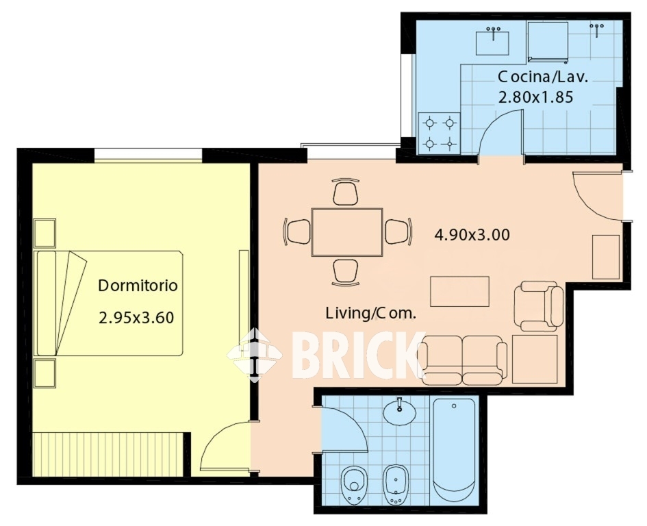 PUEYRREDON, AV. al 1700 Piso 6 2