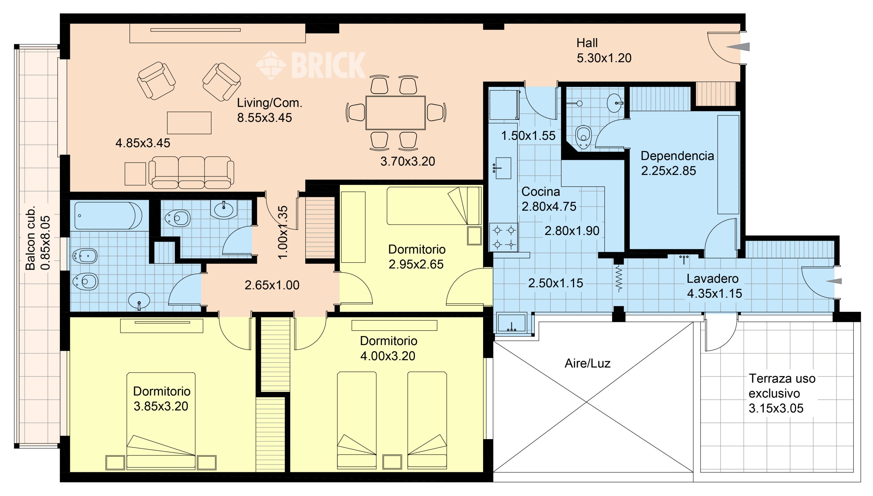 AZCUENAGA al 1000 Piso 1 2