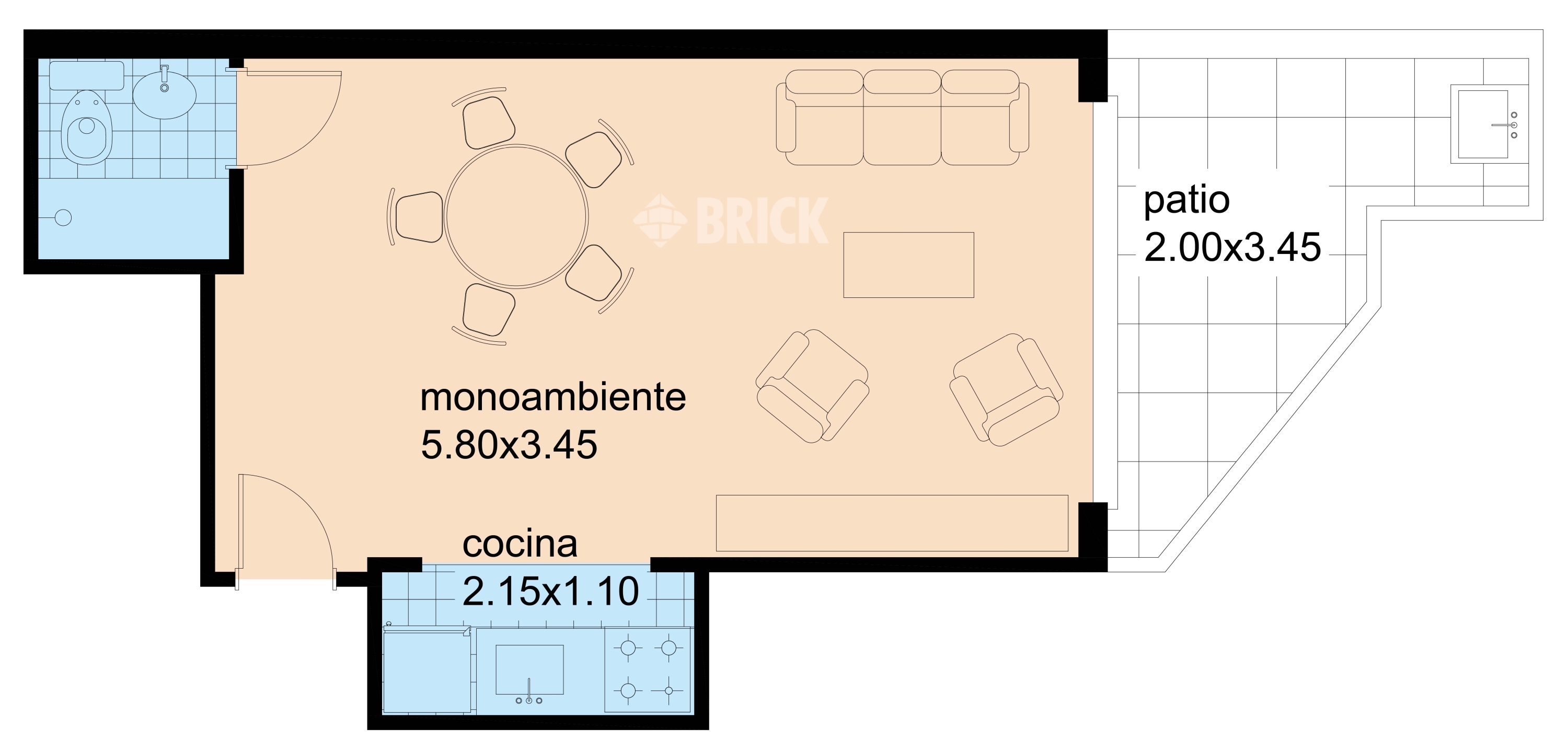 VIRASORO al 2300 Piso PB 2